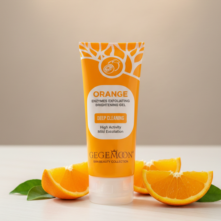 Orange Exfoliating Dead Skin Remover Gel | Smooth & Refreshing Skin Care - Image 2