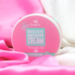 Soapex Nourishing Moisturizing Cream with Avocado Oil  Deep Hydration Face & Hand Cream for Soft, Smooth & Healthy Skin