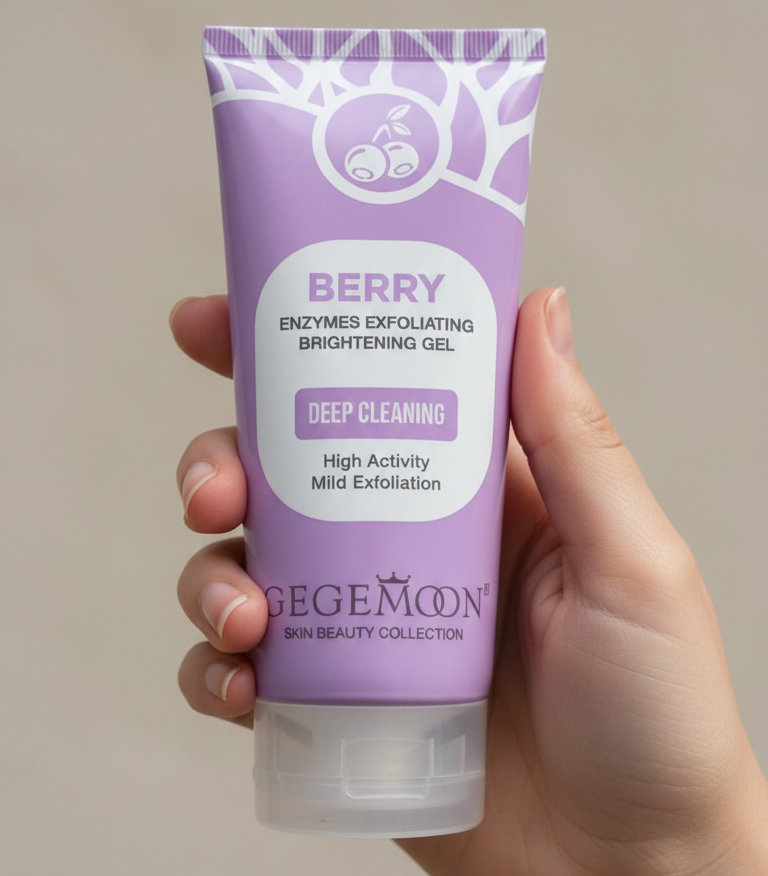 Gegemoon Exfoliating Dead Skin Remover Gel 150ml Berry Flavor | Smooth & Refreshing Skin Care - Image 3