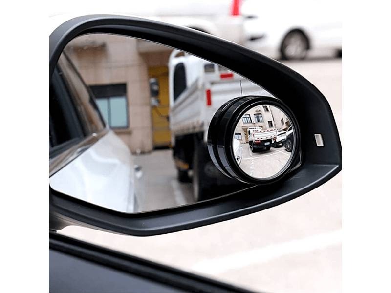 Blindspot Rearview Convex Mirror â 2pcs | Wide-Angle Anti-Glare Side Mirror for Cars & Vehicles