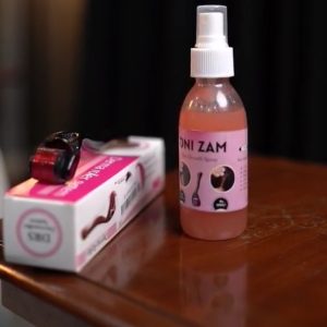 ONIZAM Hair Growth Kit(1 × 100ML OniZam Hair Growth Spray
 1 × 0.5mm Titanium Derma Roller)