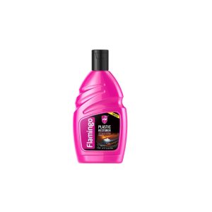Flamingo Plastic Restorer 300ML â Nano Technology Trim Reviver for Faded Exterior Plastic | Long-Lasting Shine & Protection