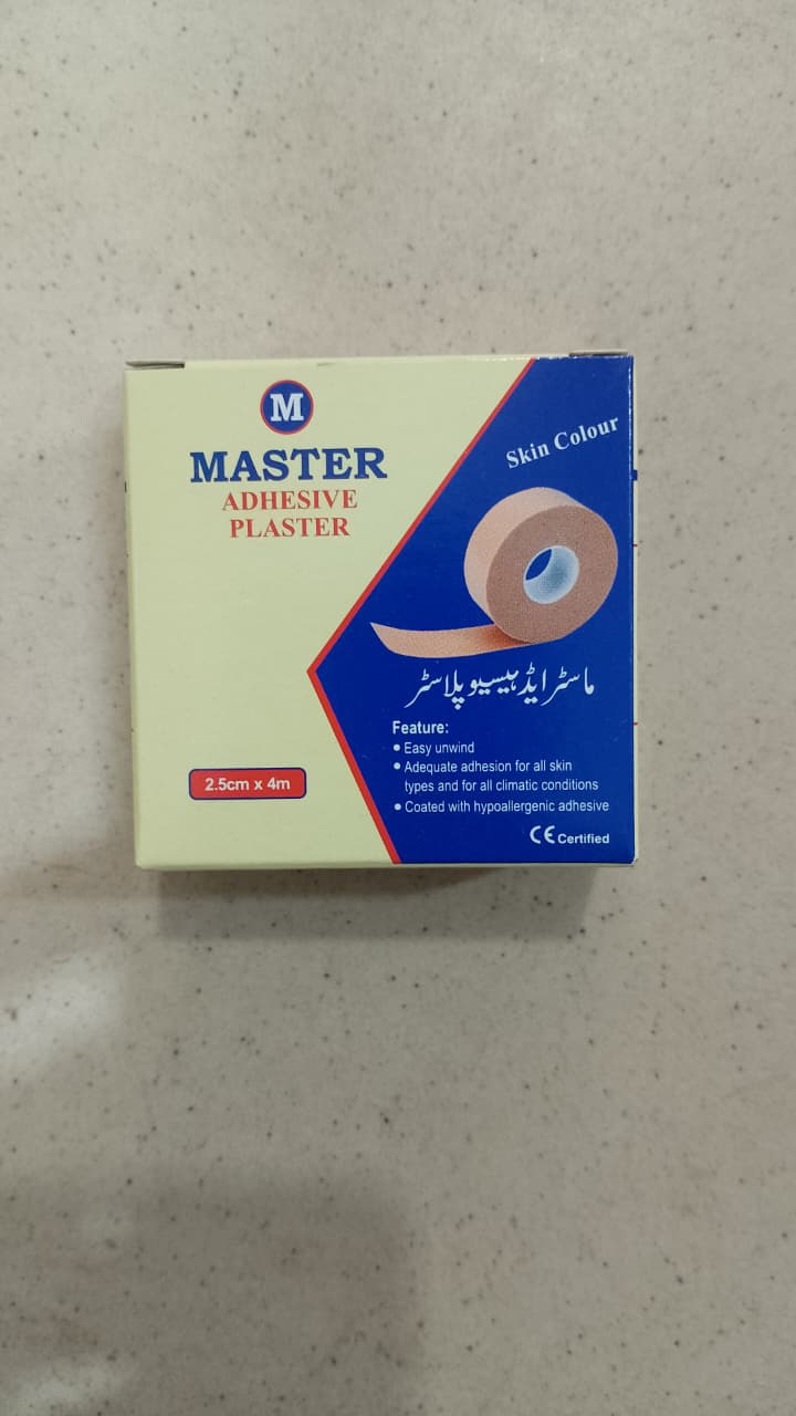 Master Adhesive Plaster Strong, Breathable, Skin-Friendly Medical Tape for Wound Protection, Bandage Fixing & Everyday First-Aid Use - Image 3