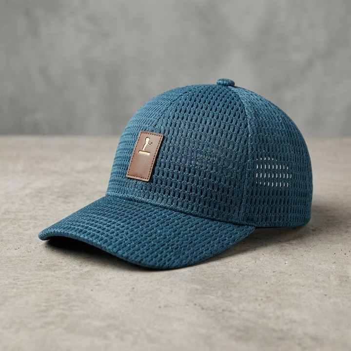 Mesh Breathable Baseball Cap Lightweight Summer Sun Hat (Jali Material) - Image 2