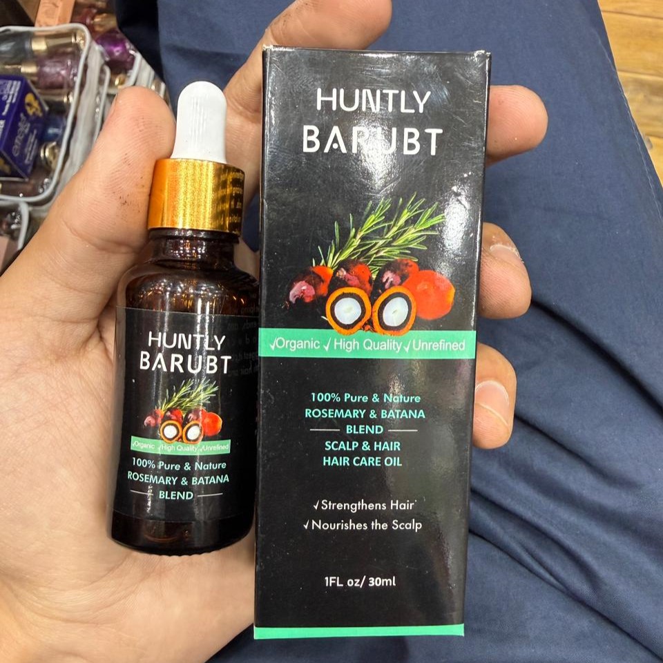 BARUBT Hair Care Essential Oil Rosemary Batana Oil Extract Improves Frizzy Strong Hair And Curls 30ml - Image 4