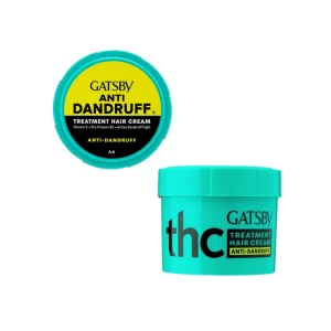 GATSBY Hair Cream 125g  Anti Dandruff & Normal | Long Lasting Moisturizer with Vitamin E & Pro Vitamin B5
