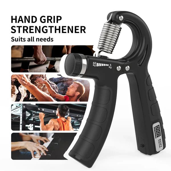 Adjustable Exerciser Hand Gripper With Counter Strengthener Adjustable Resistance Wrist Strengthener Strength Trainer Providing Durable Quality Comfortable Use (Random Color) - Image 3