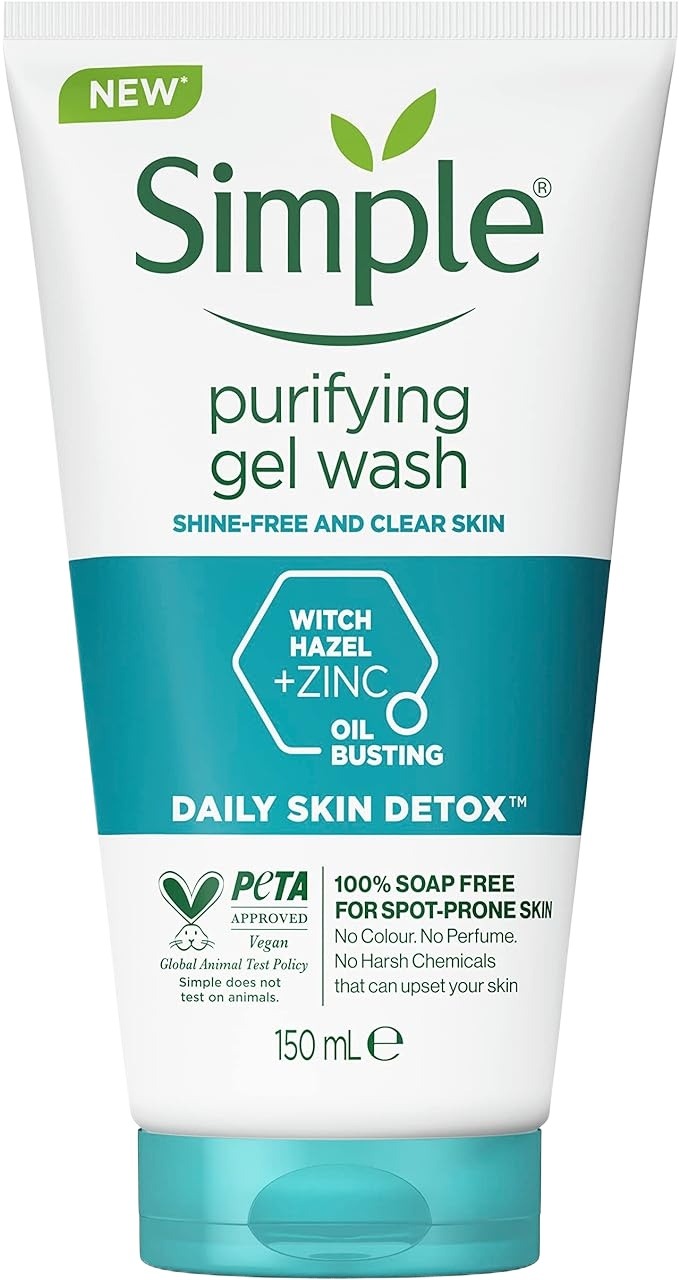 Simple Facial Wash Hydrating Face Cleanser for Soft, Smooth & Fresh Skin - Image 3