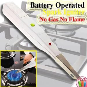 Battery Operated Electronic Kitchen Lighter – Spark Igniter for Gas Stove, Candle & BBQ