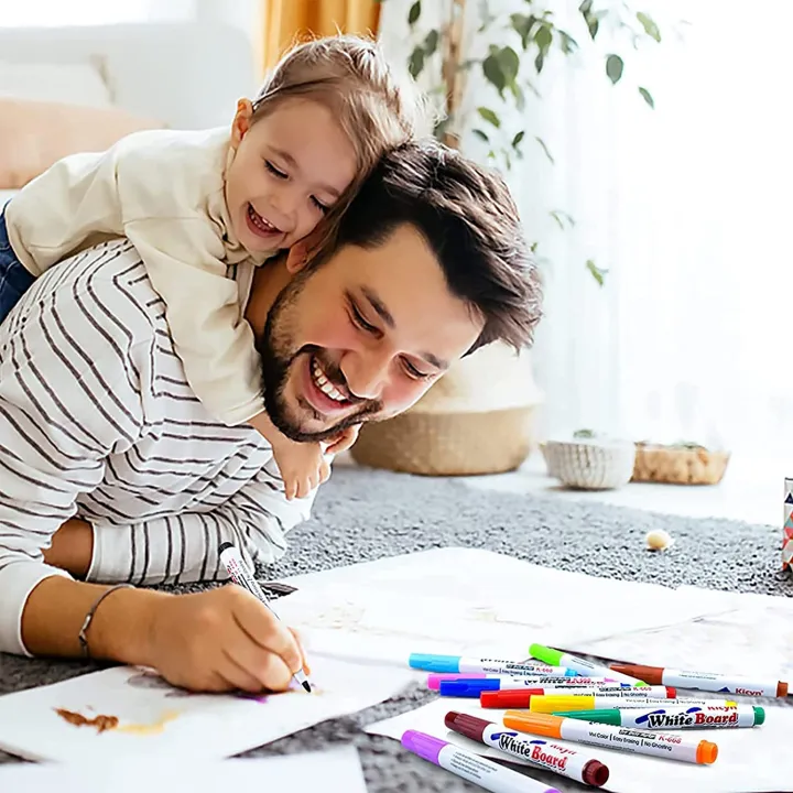 Doodle/ Floating Markers ( 8 pcs set) Painting Drawing Marker for kids - Image 4