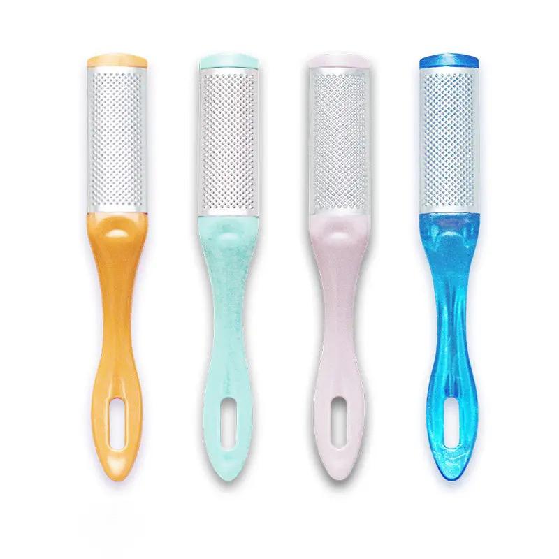 2 in 1 Latest Hot Sale Foot File Pedicure Professional Foot Rasp Hard Skin Remover Tool and Nails ( Random color) - Image 2