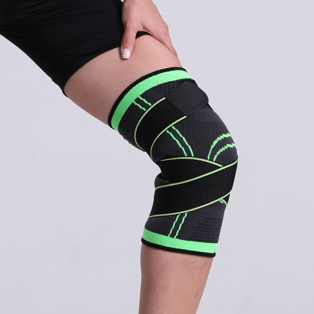 1pc Knee Support Band With Belt | Adjustable Knee Support Pad For Men And Women | Anti-Slip Knee Warmer Sleeves | Knee Sleeves - Image 3