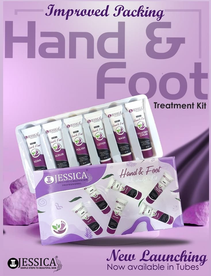 Jessica Hand & Foot Treatment Kit 30ml Each Tube | Complete 6-Step Professional Care Set - Image 3