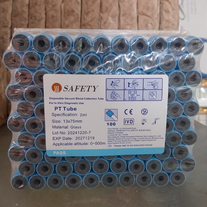 100Pcs Safety Blood Collection Tube Durable Quality Reliable Utility Comfortable Use Secure Seal - 2ML - Image 4