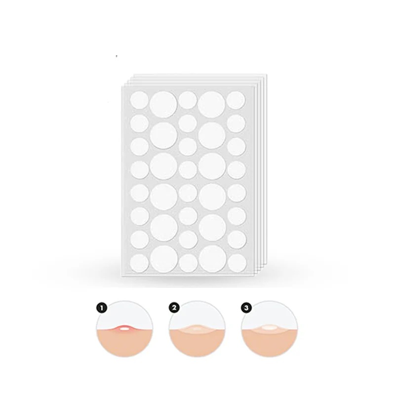 Glamorous Face Acne Pimple Patch 72 Patches Hydrocolloid Invisible Spot Treatment for Pimples & Acne (Only 1 Packet) - Image 3