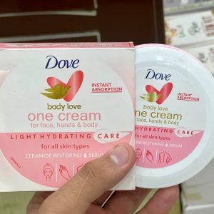 Dove Body Love One Cream  All-in-One Moisturizer for Face, Hands & Body | Deep Hydration, Soft Skin & Nourishing Daily Care ( 250 )gram