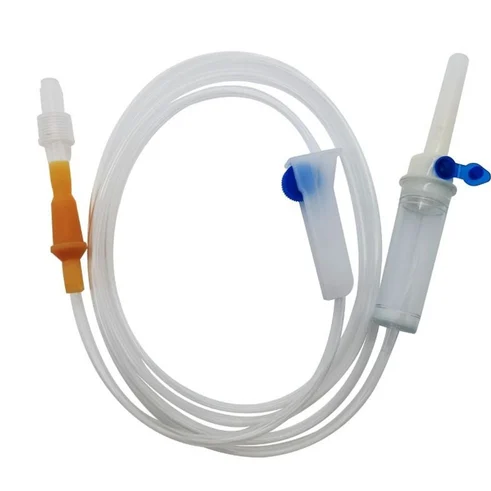 Disposable I.V Drip Set Sterile Intravenous Infusion Set with Regulator