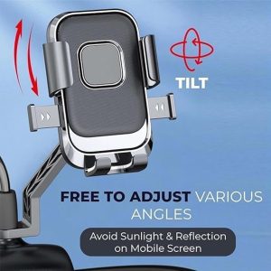Fly Bike Metal Universal Holder ? Durable Handlebar Mount for Phones & Devices, Secure Grip for Cycling