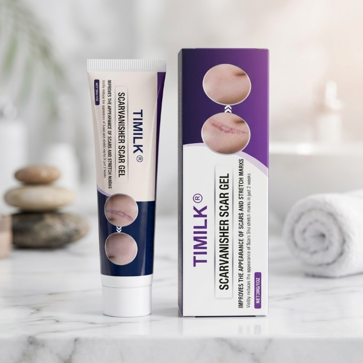 Timilk Regenscar Stem Cell Scar Gel Triple-Action Formula for Old & New Scars, Surgical Marks, and Skin Renewal (15ml) - Image 3