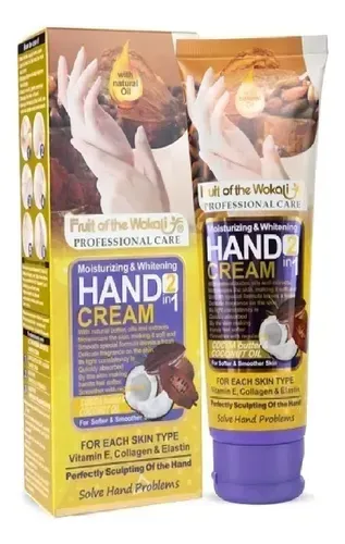 Fruit of the Wokali Smooth Moisturizing Hand Cream 130 ML With Cocoa Butter & Coconut Oil for Soft Hands - Image 2