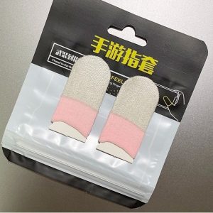 Pair of Gaming Finger Sleeves Sweat Proof Breathable Thumb Sleeves For Mobile Gaming Durable Quality Comfortable Fit