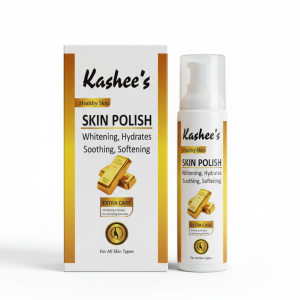 Kashees Healthy Skin Polish Whitening & Hydrating Extra Care Formula (For All Skin Types) Pack of 02