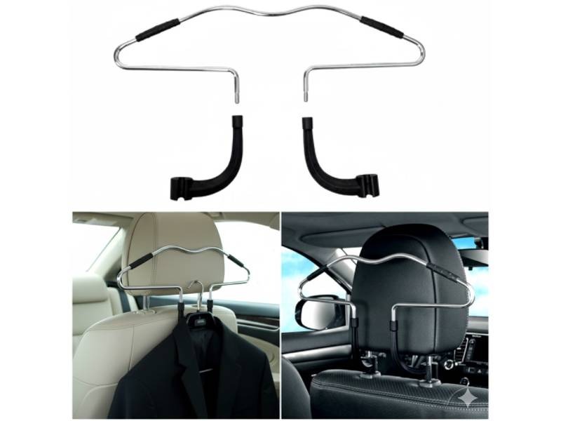 Car Back Seat Coat Hanger â Keep Clothes Neat and Organized - Image 2