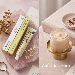 Deal Pack 15ml Retinal Serum for Firm & Smooth Skin + Zafrani Whitening Cream 200g | Brightening & Dark Spot Reduction Formula