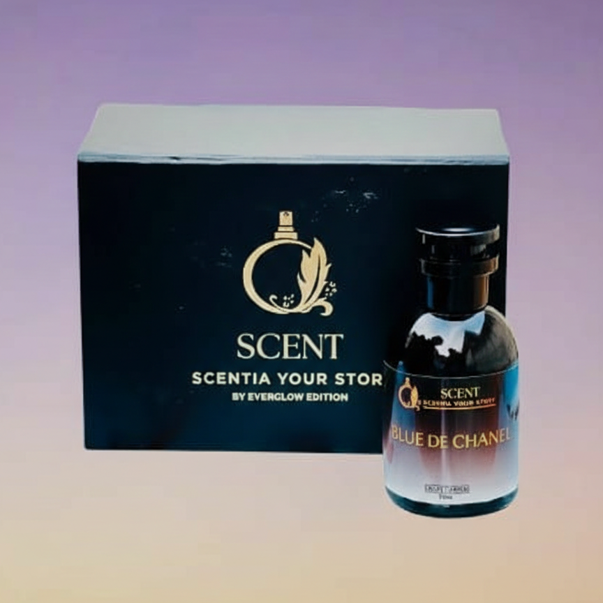 Scentia Your Story Blue de Chanel Everglow Edition Luxury Long-Lasting Perfume 50ml - Image 3