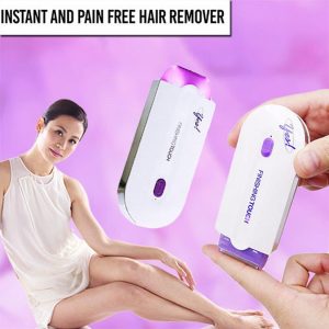 Finishing Touch Yes Hair Remover  Rechargeable Painless Facial & Body Hair Removal Device for Women | Electric Epilator for Face, Upper Lip, Underarms, Bikini & Legs