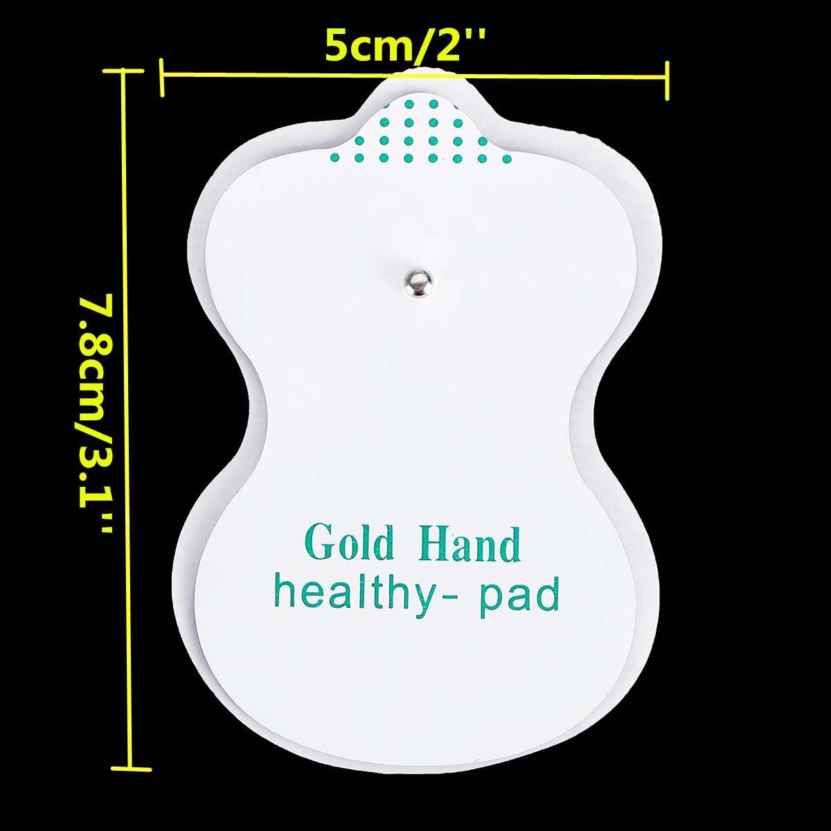 Sticky Button Type Electrode Pads For Digital Epm Tens 4 Pieces High Quality Reusable Therapy Accessories - Image 2