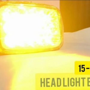 5 function Led head light | 15 led fog bike headlight beam for cg 125 and all 70cc bikes | Best Quality Headlight