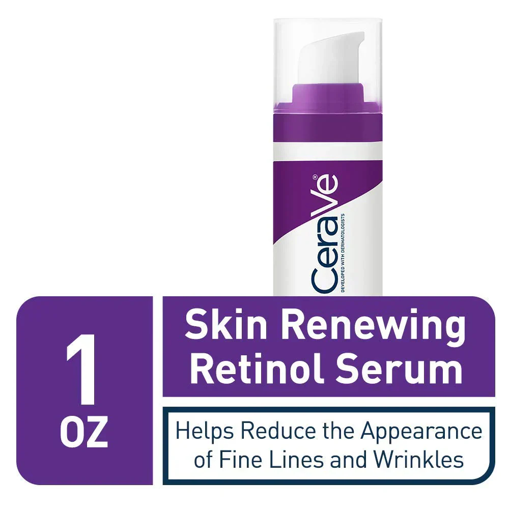 CeraVe Complete Skincare Combo Kit Sunscreen SPF 50, Acne Cleanser, Retinol Serum & Night Cream - Image 3