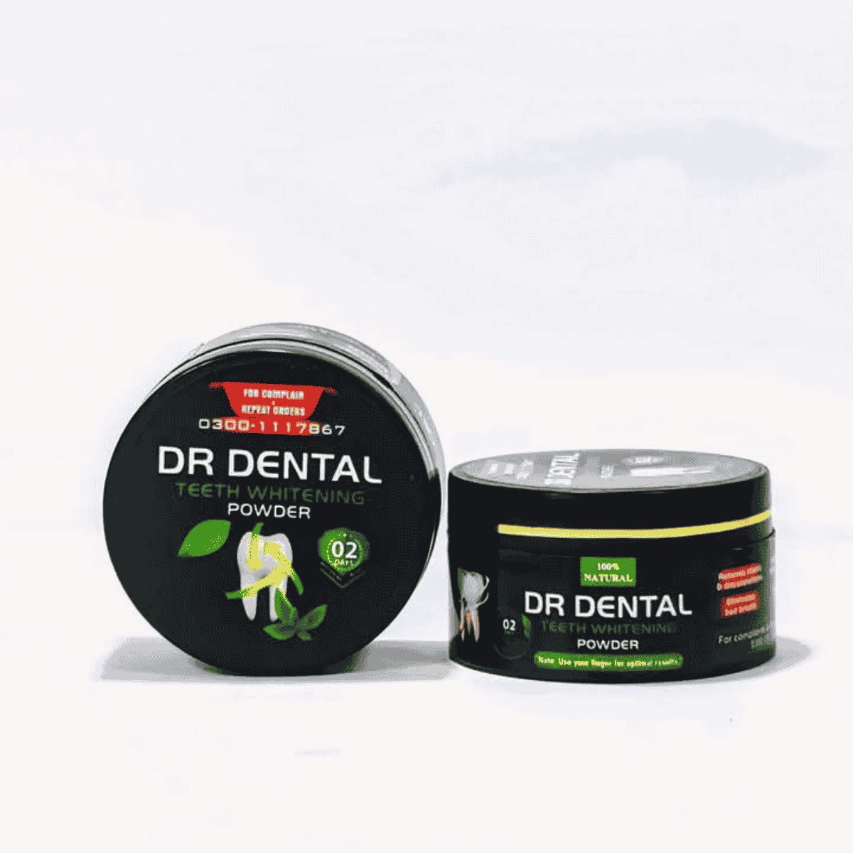 Dr. Dental Teeth Whitening Powder | 100% Natural Herbal Formula 50g - Image 3