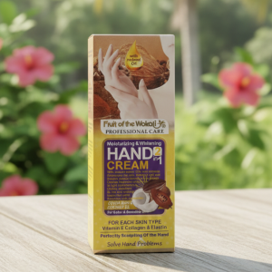 Fruit of the Wokali Smooth Moisturizing Hand Cream 130 ML  With Cocoa Butter & Coconut Oil for Soft Hands