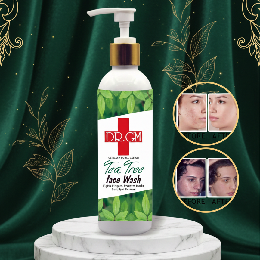 DR.GM Face Wash Tea Tree For Refreshing And Deep Cleansing Skincare - Image 3