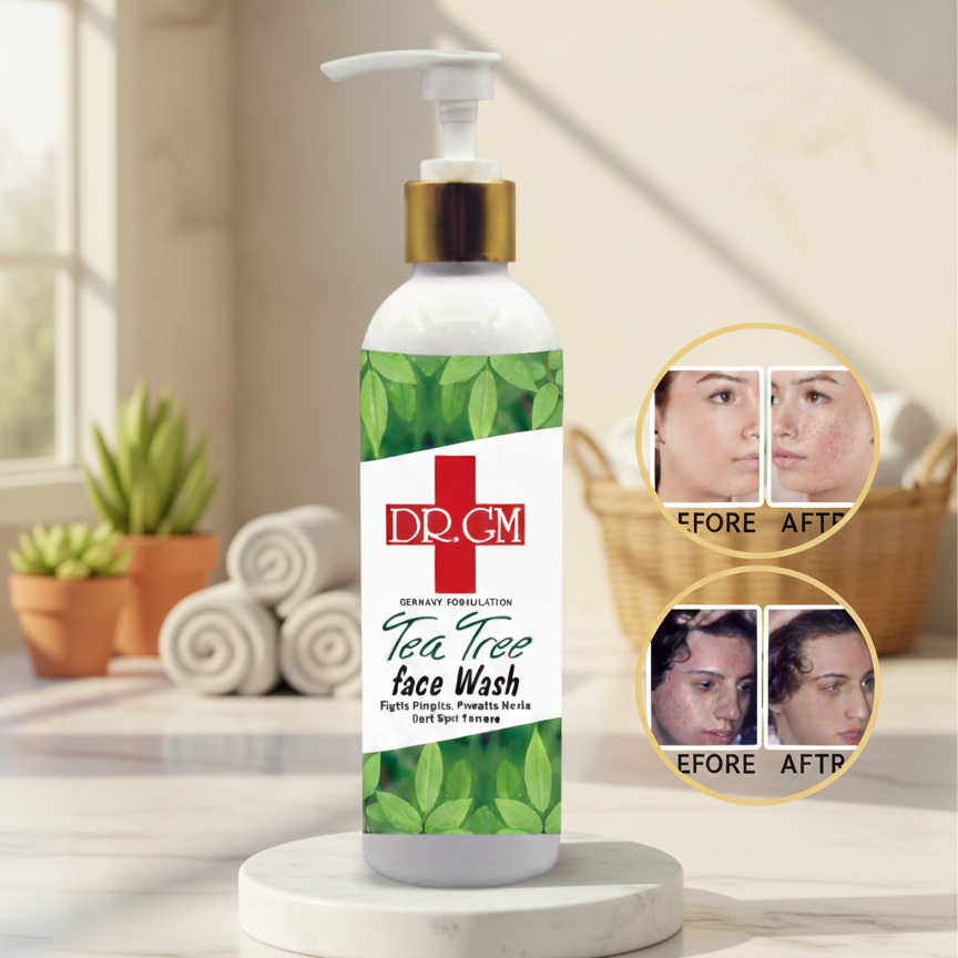 DR.GM Face Wash Tea Tree For Refreshing And Deep Cleansing Skincare - Image 4