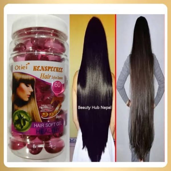 Hair Capsule For Dry And Damaged Hair Oil Material 60 Capsules Hair Care Solution 155 Gram - Image 3