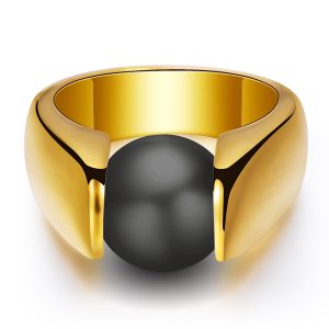 18K Gold Cat’s Eye Ring for Women | Retro Fashion Jewelry