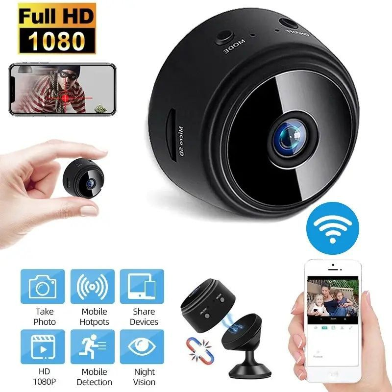 A9 Mini Camera with stand | Wifi Camera Wireless Monitoring HD | New Camera | Mini Wifi Camera