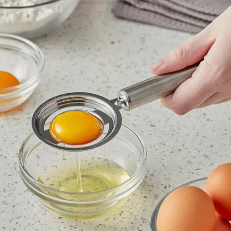 Egg Yolk Separator Stainless Steel - 1 Piece - Image 2