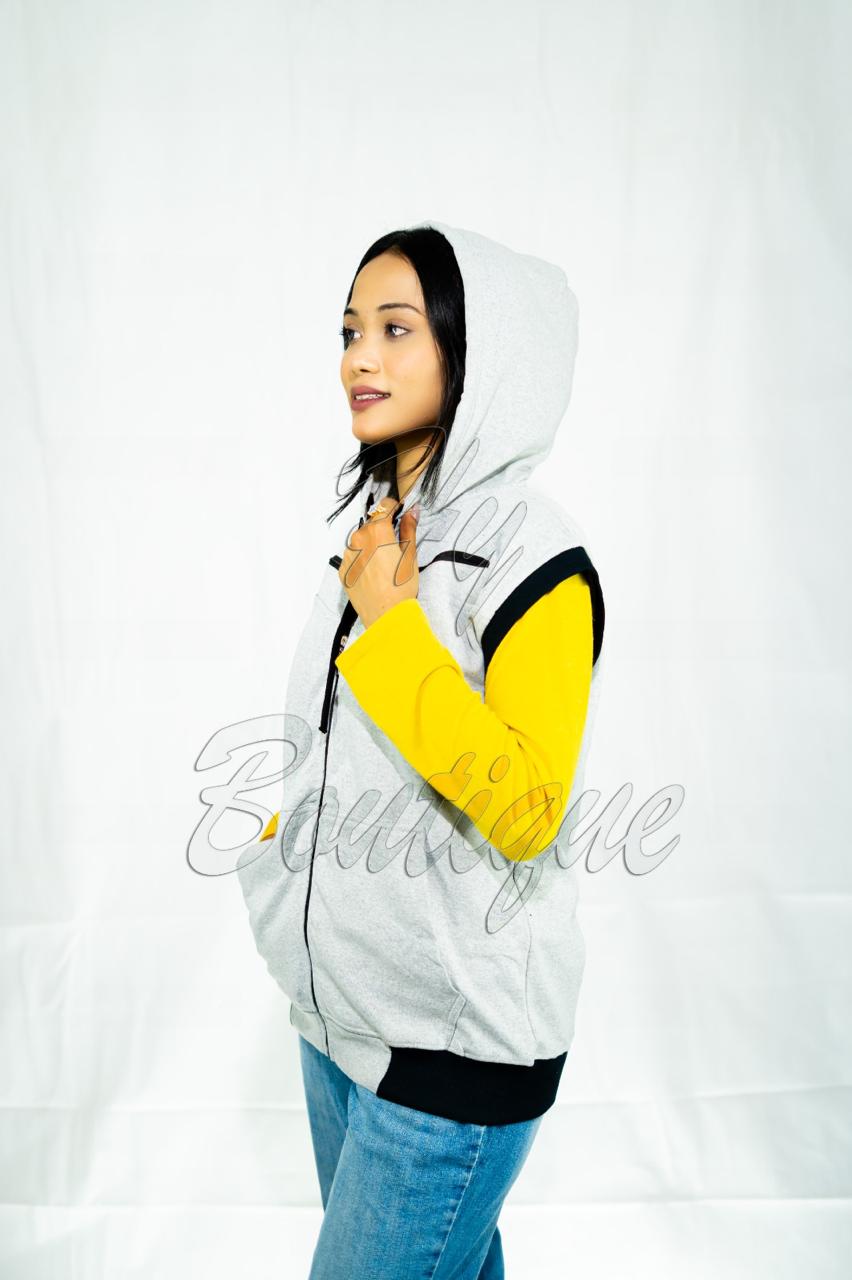Winter Collection Womens Sleeveless Jacket | Stylish & Warm Body Warmer for Ladies | Trendy Winter Outerwear - Image 2