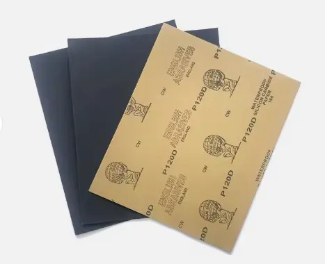 Pack Of 50 Tiger Brand Abrasive Paper Sandpaper Sheet for Wood Metal Polishing & Finishing - Image 4