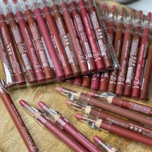 Flormar Waterproof Lip Pencil Set Of 12  Long Lasting, High Quality Lip Liners In Assorted Shades
