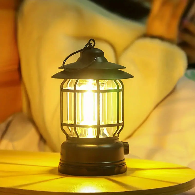 Handle LED Camping Lantern Rechargeable Tent lamp solar powered camping lamp for outdoor(random color) - Image 4