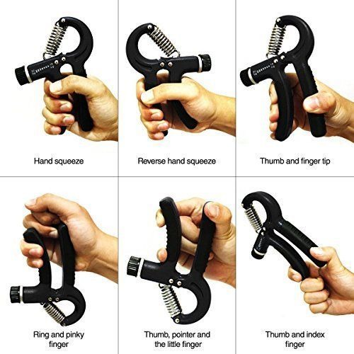 Hand Grips Strengthener Adjustable Arm, Finger & Wrist Exerciser for Men & Women | Gym Fitness Training Gripper - Image 4