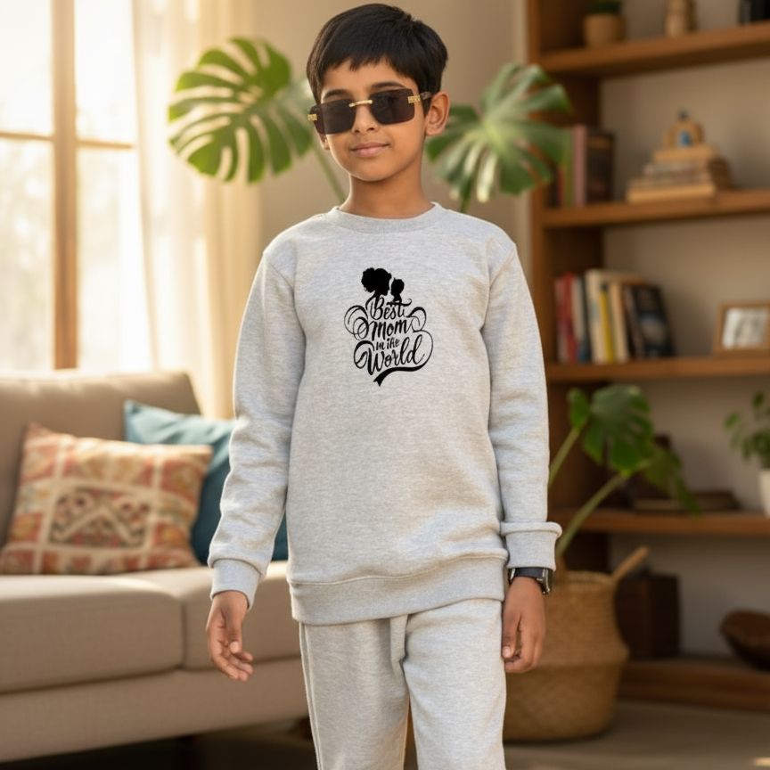 Kids Sweatshirt & Pajama Set