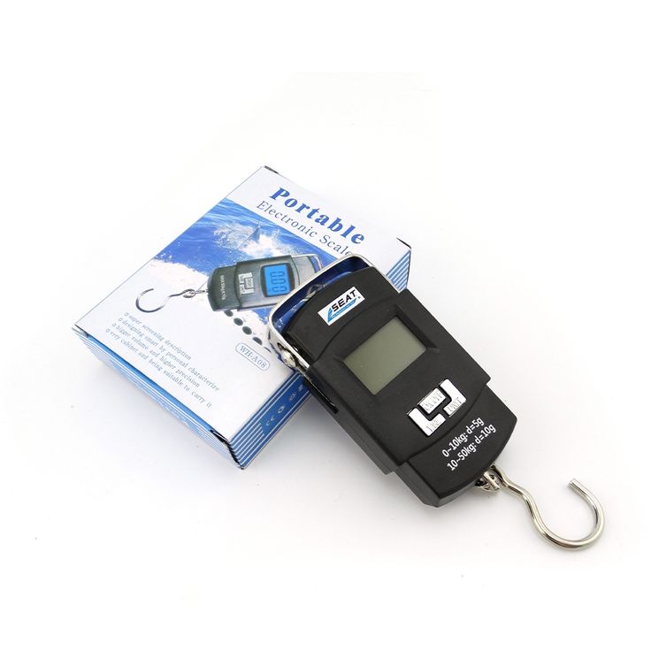 WH-A08 Portable Electronic Scale 50kg Digital Hanging Luggage Scale