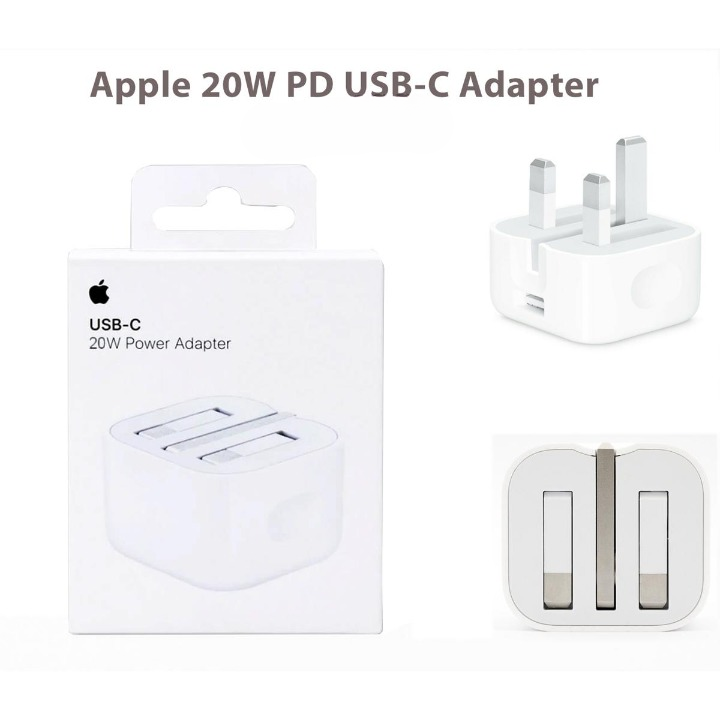 Apple 20W USB-C Power Adapter Fast Charging Wall Charger for iPhone, iPad & USB-C Devices - Image 4