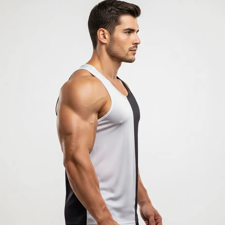 Pack of 2 Men & Boys Summer Gym Tank Top Sando - Image 4
